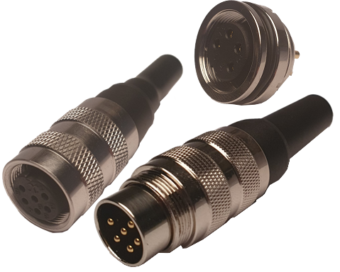Round connectors are versatile electrical...