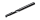 Router 1 flute, ø6.0mm, CL:12mm, Shaft:6,0mm, OL:50mm