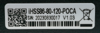 IHSS86-80-120-POCA integrated closed loop, 12Nm
