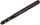 Fräser spiralverzahnt, ø1,0mm, SL:6mm, Schaft:3,175mm, (VPE: 50 Stk.)